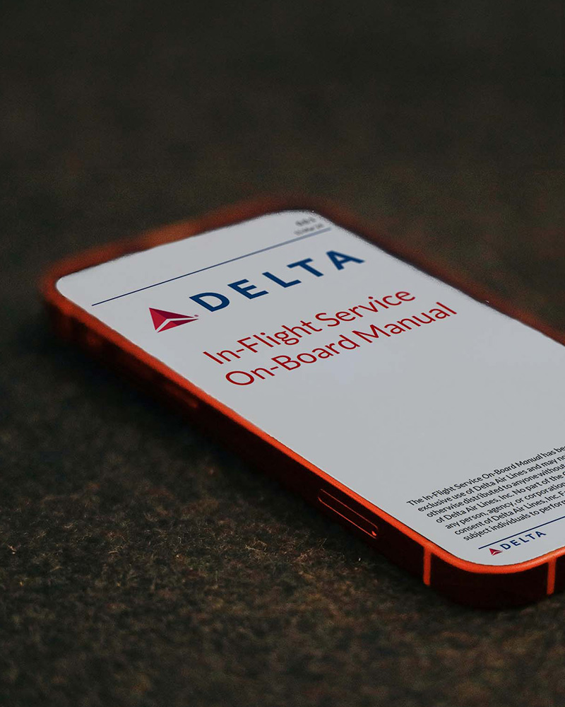 iPhone showing On-Board manual